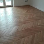 parquet a spina in rovere