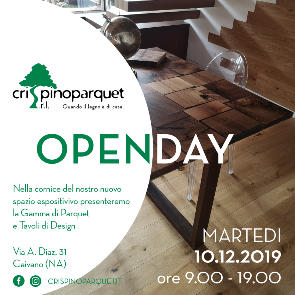Open Day – Tavoli di Design